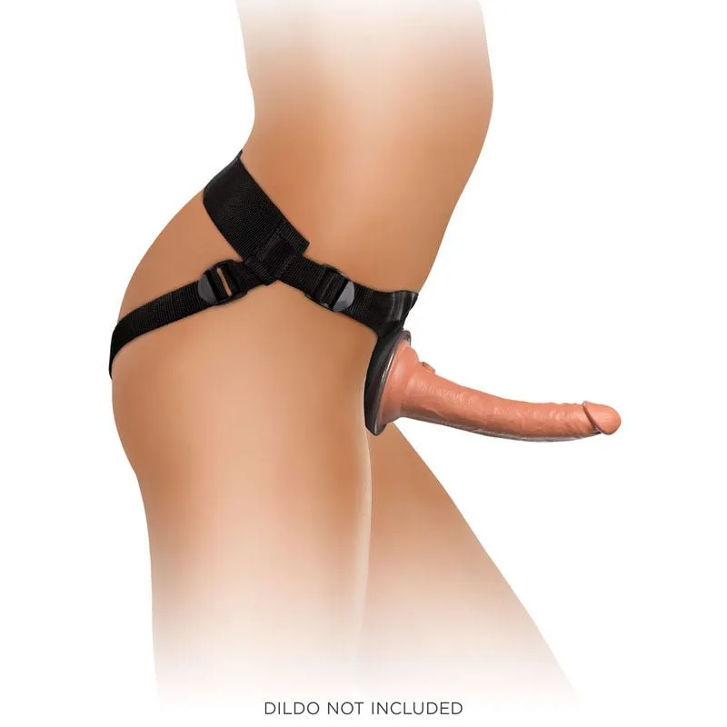 King Cock Elite Comfy Body Dock Strap-On Black Harness