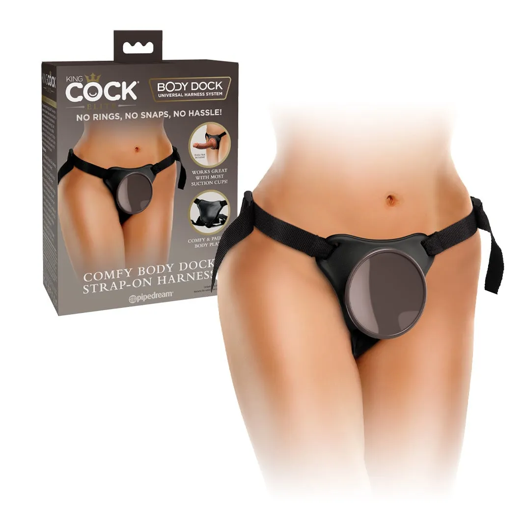 King Cock Elite Comfy Body Dock Strap-On Harness