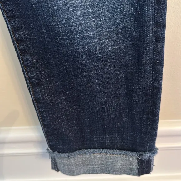 KUT Amy Crop Straight Leg Jeans