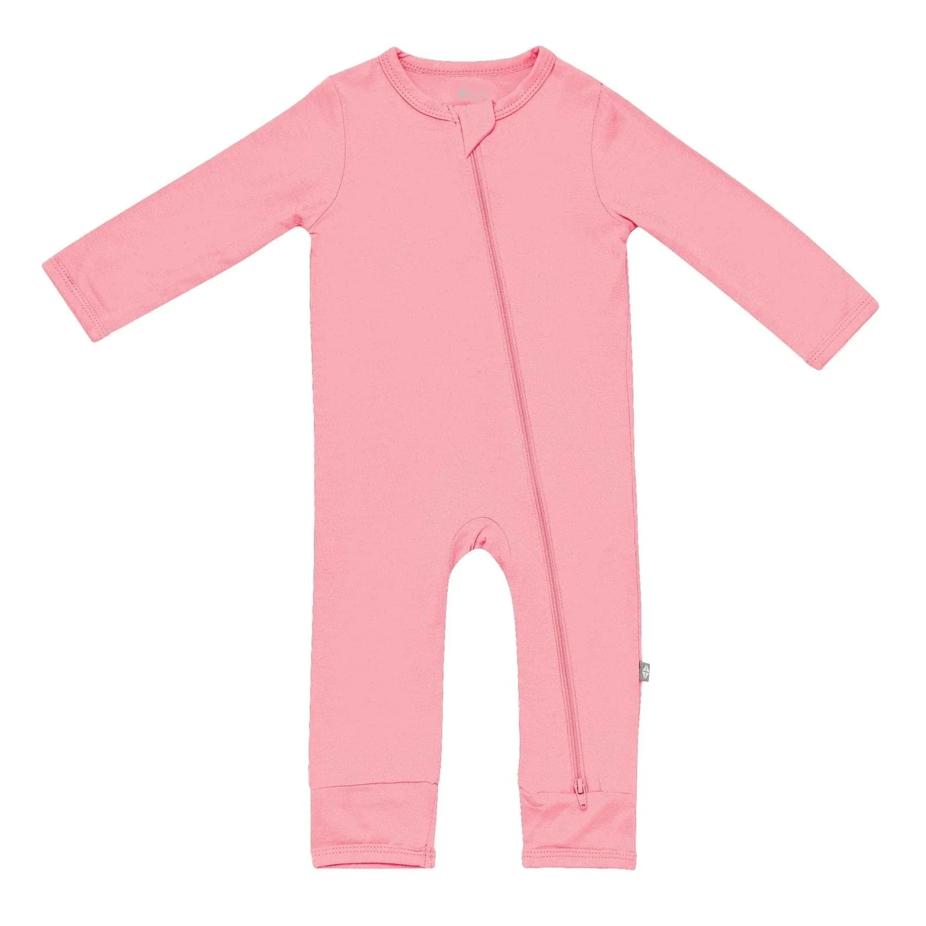 Kyte Baby Bamboo Zippered Romper, NB - Rose