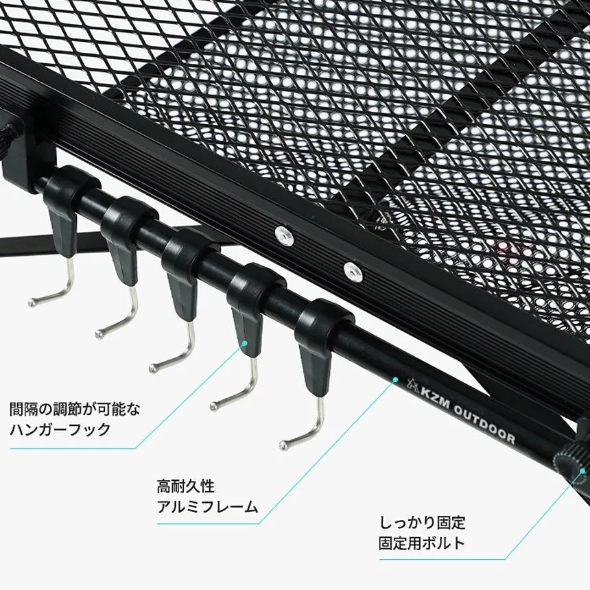 KZM アイアン マルチ ハンガー フック ランタンハンガー KZM OUTDOOR UNION IRON MULTI HANGER
