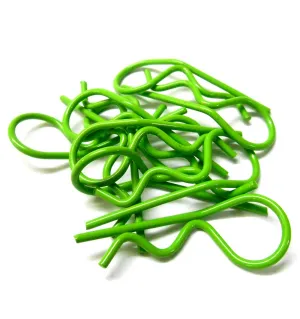 L11604L Green Large 35mm Long Body Cover Post R Clips Pins Secure Shell 1/5 1/8