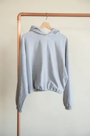 Ladies Fleece Cinch Waist Hoodie
