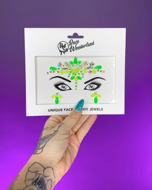 Lemon 'n Lime Face Jewel