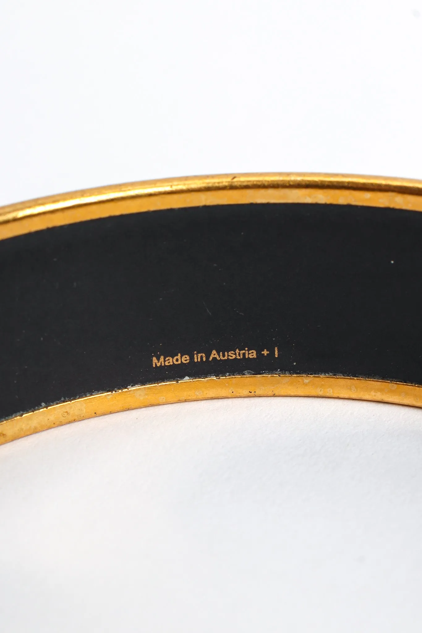 Les Folies Du Ciel Wide Enamel Bracelet