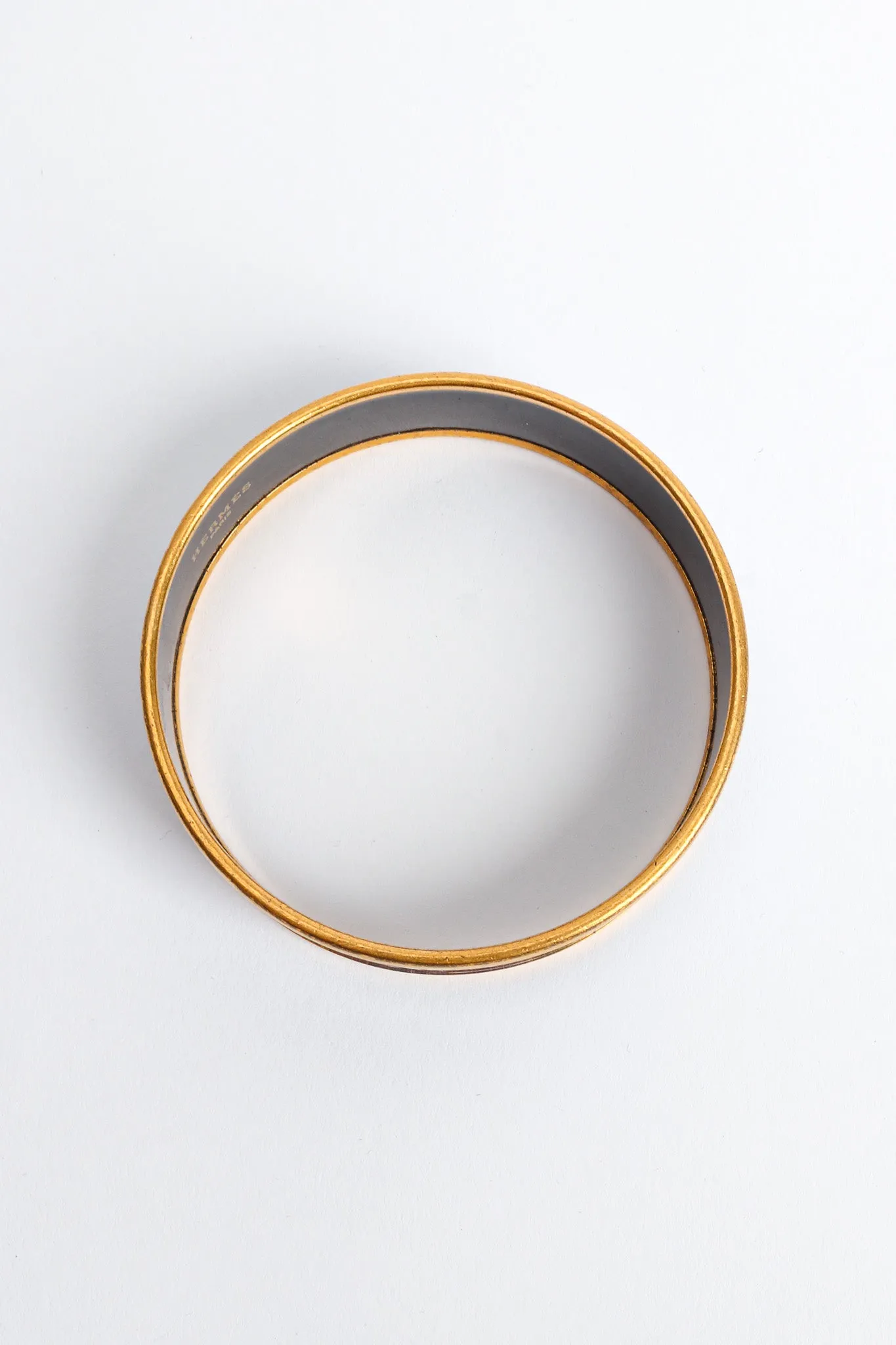 Les Folies Du Ciel Wide Enamel Bracelet