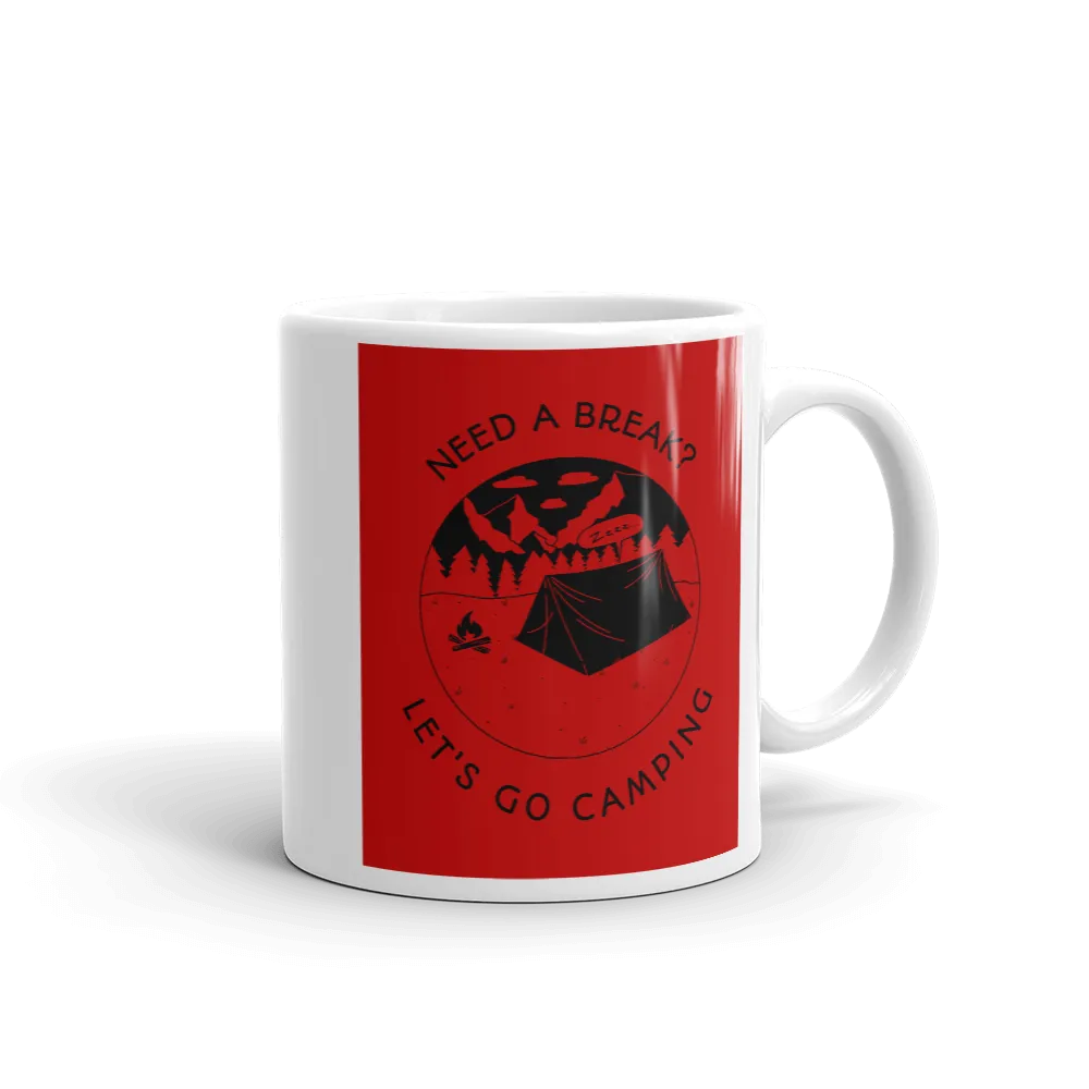 LET'S GO CAMPING Mug