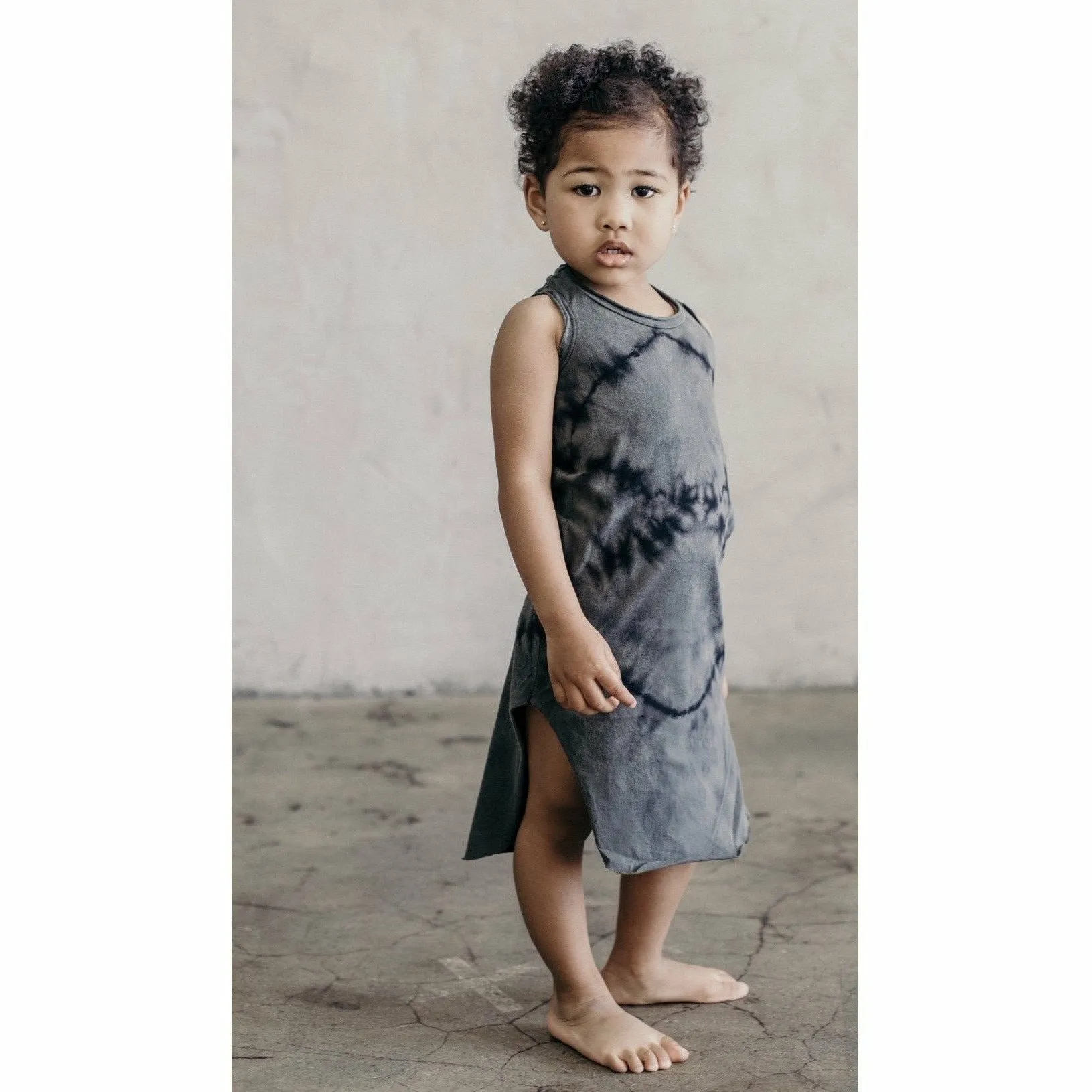 Lexi Tank Dress Zebra Dark