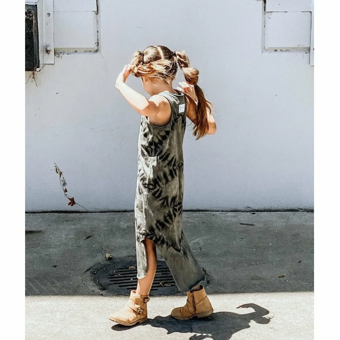 Lexi Tank Dress Zebra Dark