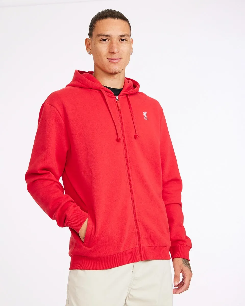 LFC Zip Through Hoody Red