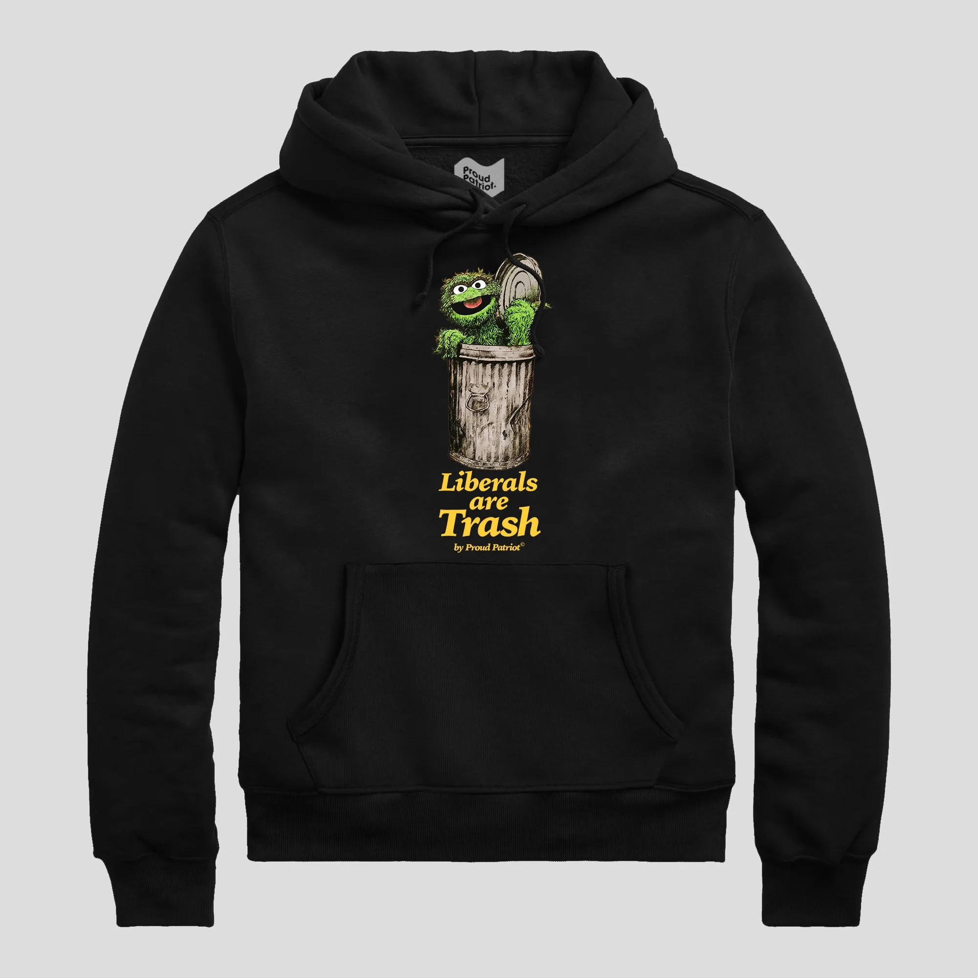 Liberals Are Trash Hooded Sweatshirt