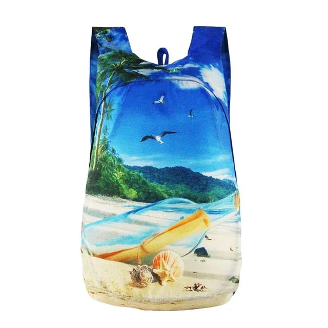 Lightweight Nylon Foldable Backpack Waterproof