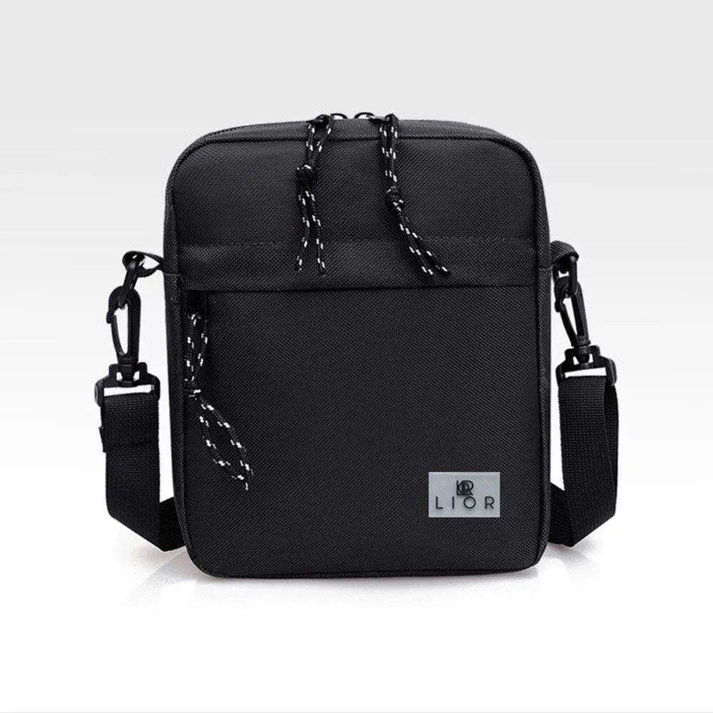 Lior Unisex Canvas Shoulder Crossbody Bag