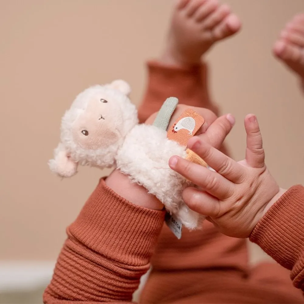 Little Dutch Sheep Wrist Rattle Little Farm