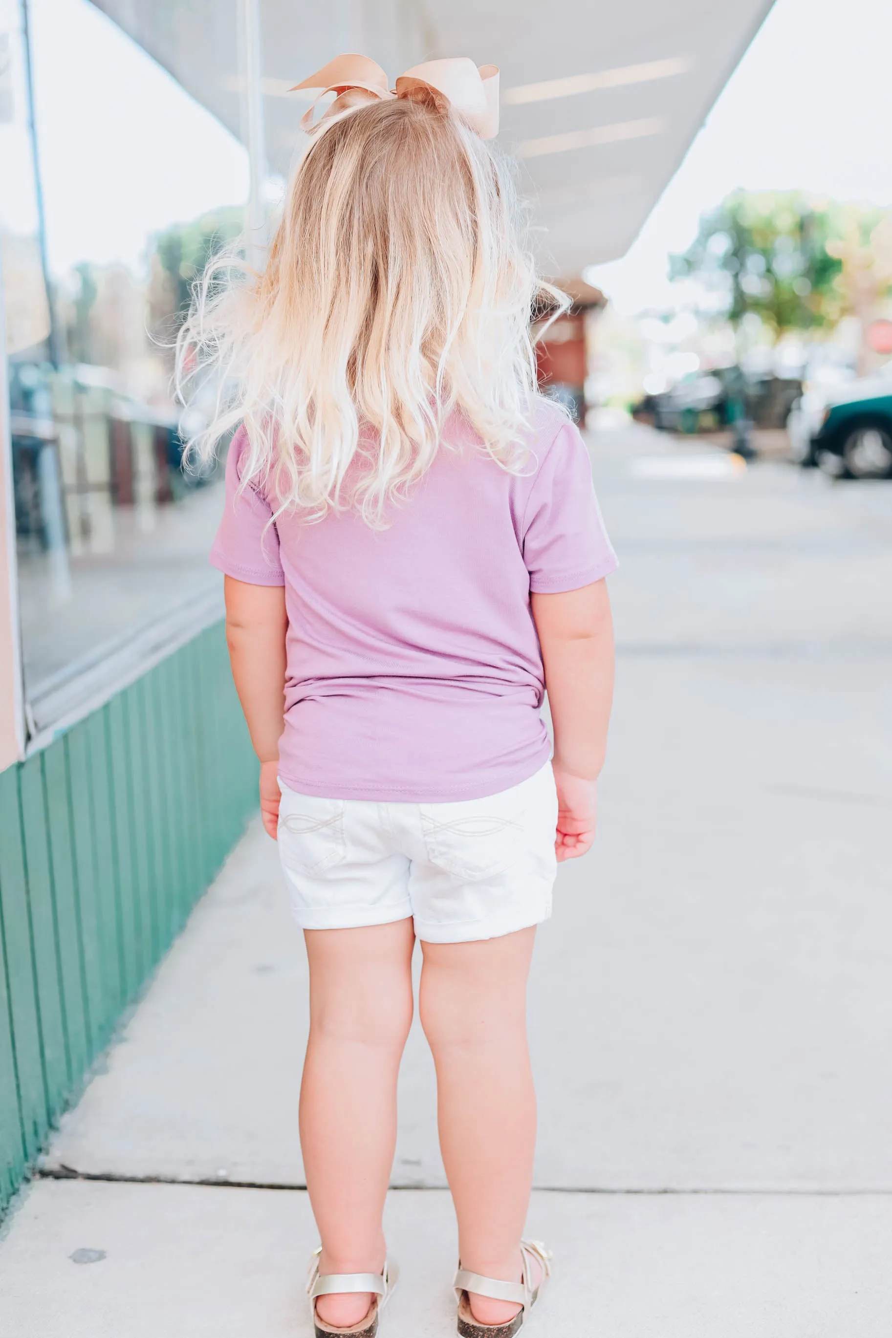 Little Miss Thing Kids Top - Lavender