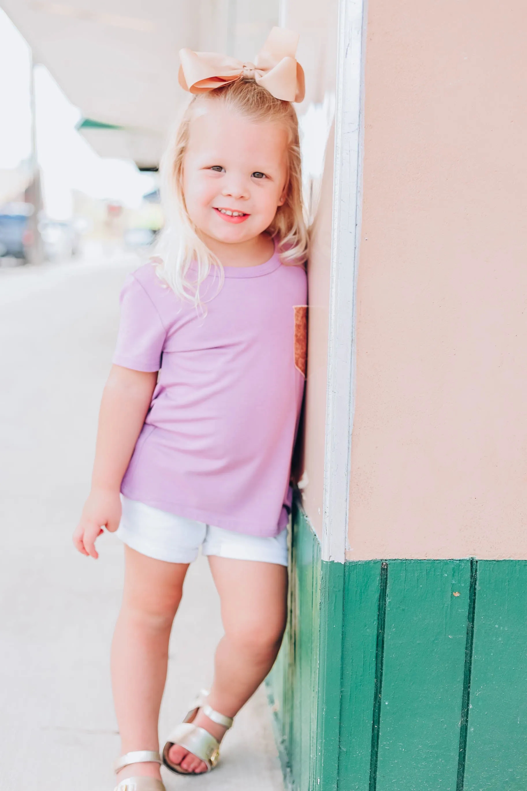 Little Miss Thing Kids Top - Lavender