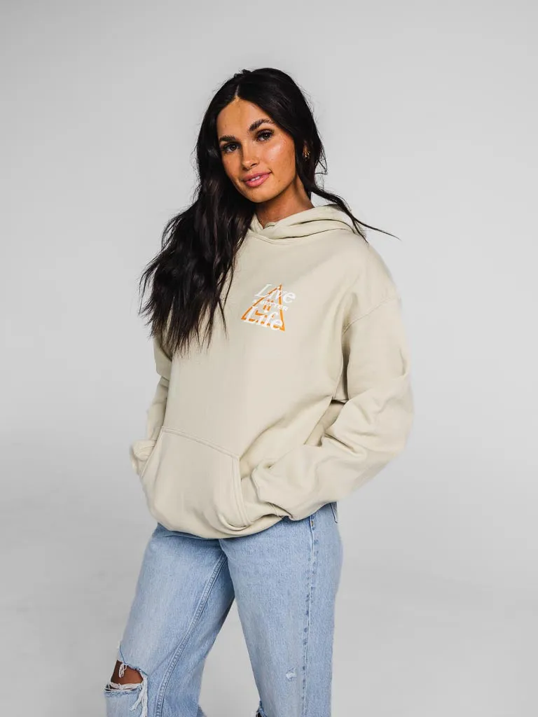 Live A Better Life Hoodie - Sand