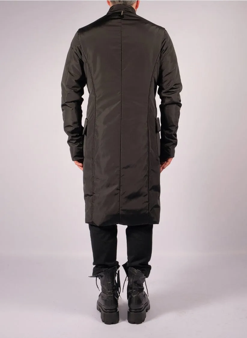 Long Padded Military Jacket