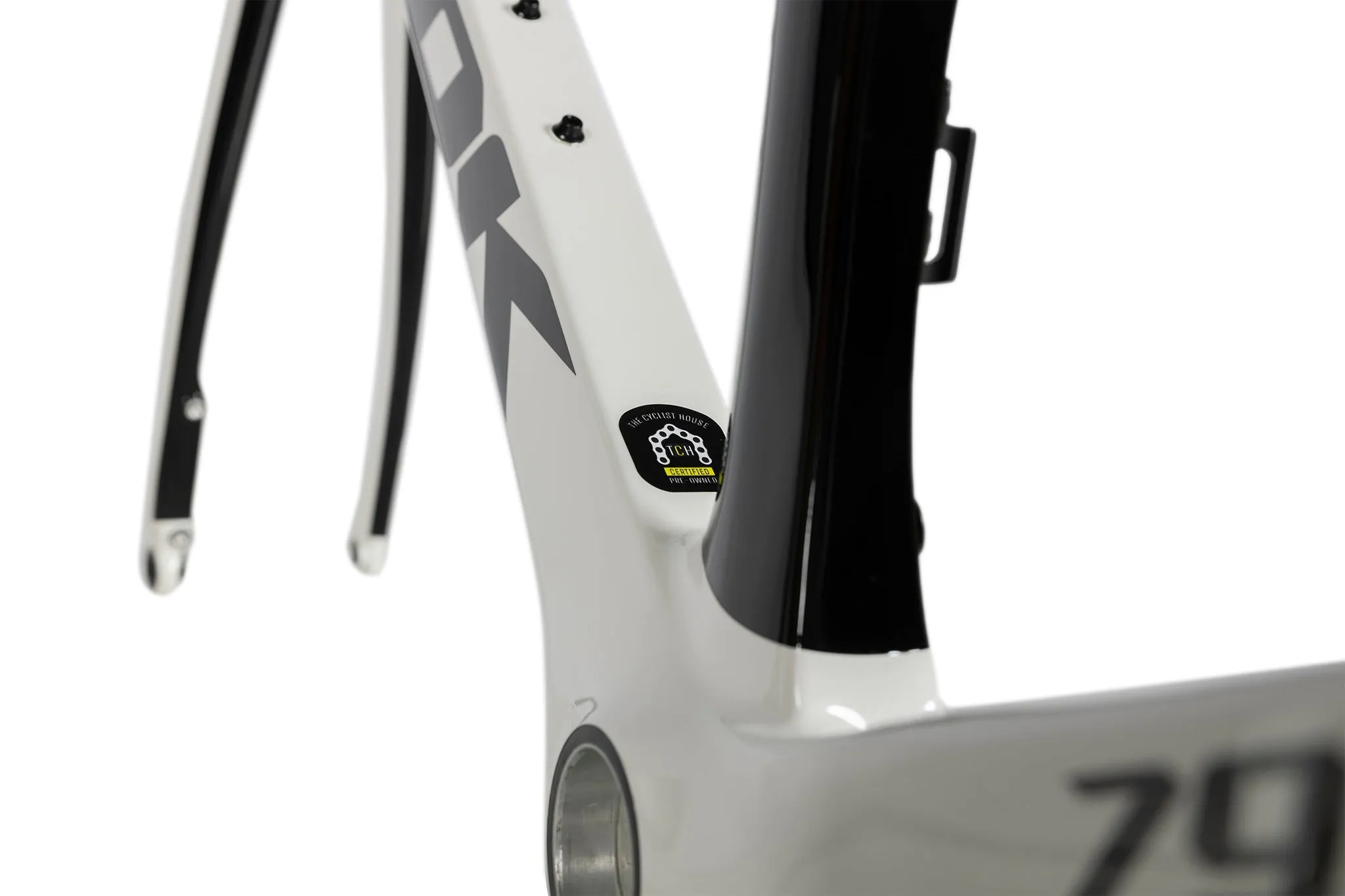 Look 795 Blade RS Disc Proteam White Full Glossy - 2022, X-Small