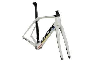 Look 795 Blade RS Disc Proteam White Full Glossy - 2022, X-Small