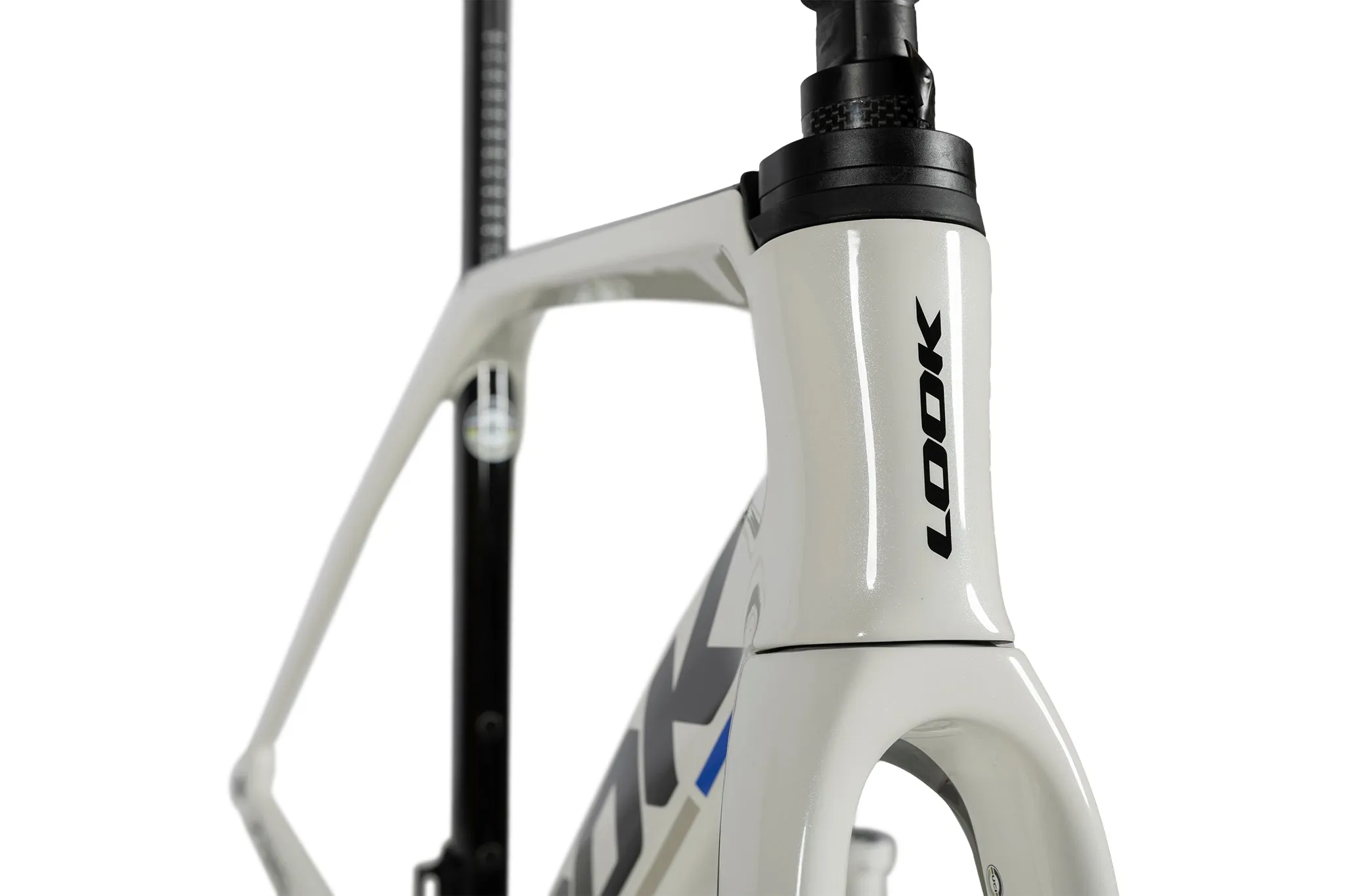 Look 795 Blade RS Disc Proteam White Full Glossy - 2022, X-Small