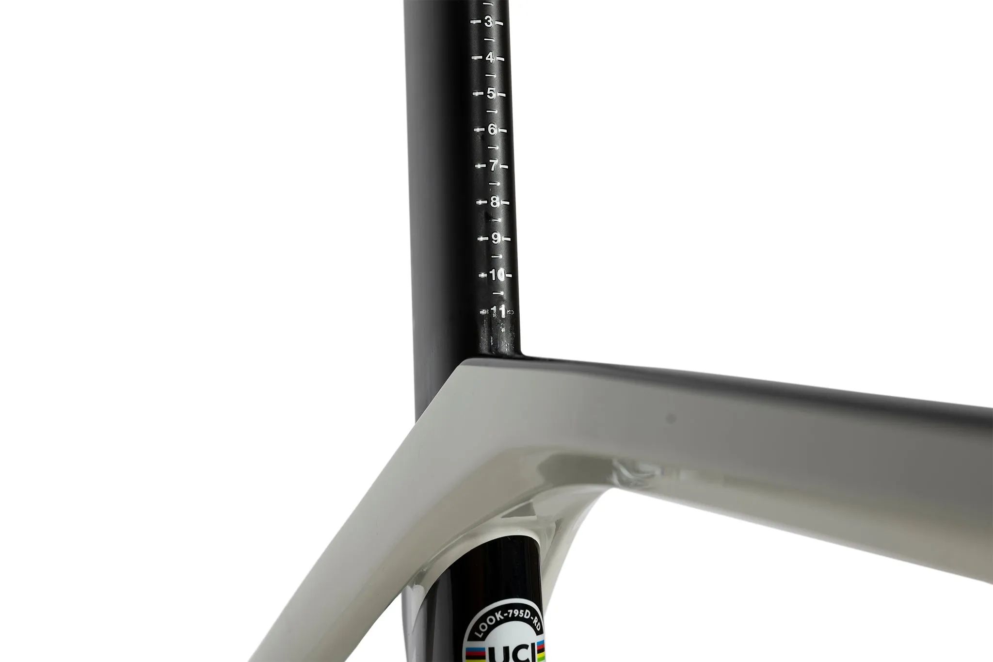 Look 795 Blade RS Disc Proteam White Full Glossy - 2022, X-Small