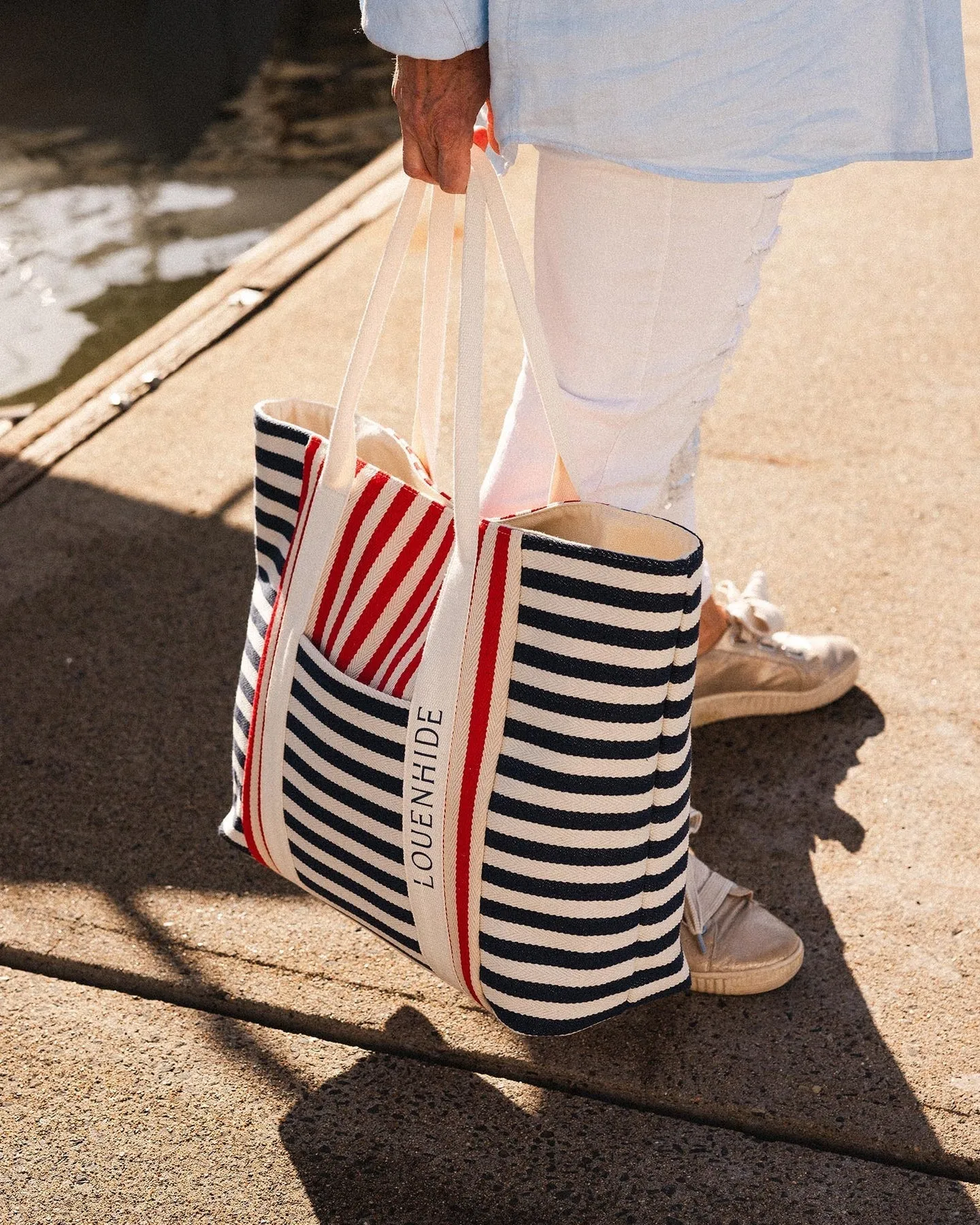 Louenhide Sorrento Canvas Beach Bag