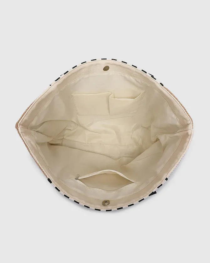 Louenhide Sorrento Canvas Beach Bag