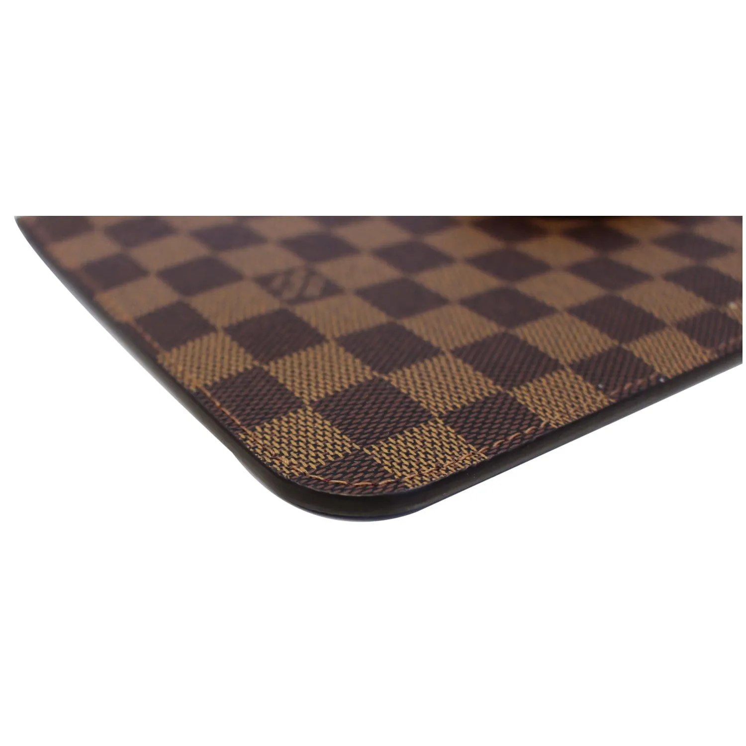 LOUIS VUITTON Damier Ebene Pochette Wristlet Pouch Neverfull GM