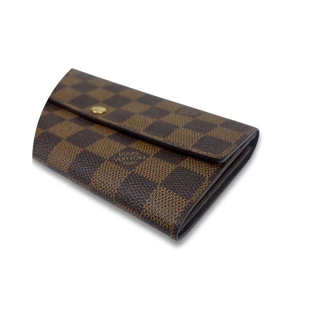 Louis Vuitton Damier Ebene Sarah Wallet