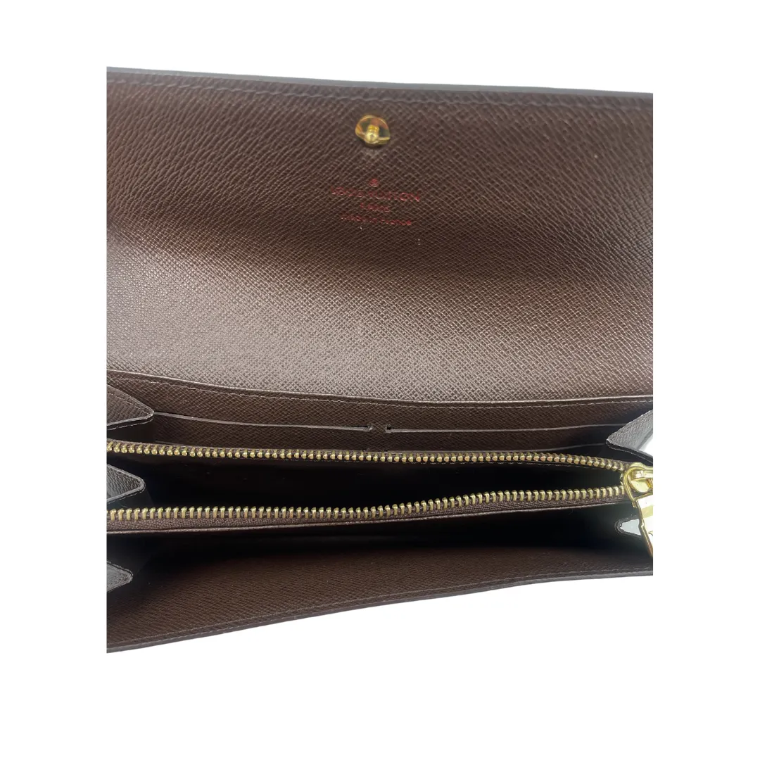Louis Vuitton Damier Ebene Sarah Wallet