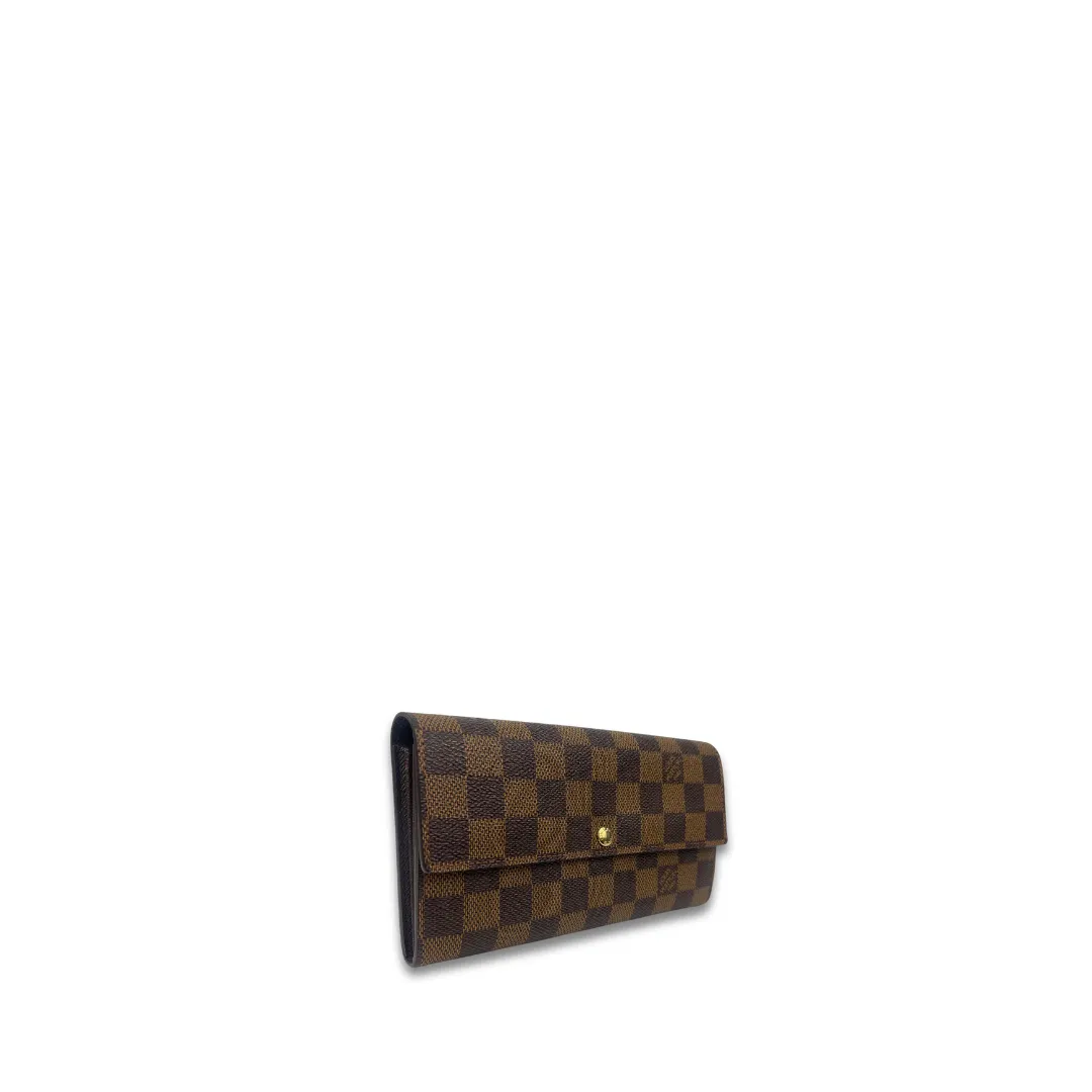 Louis Vuitton Damier Ebene Sarah Wallet