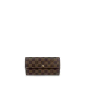 Louis Vuitton Damier Ebene Sarah Wallet