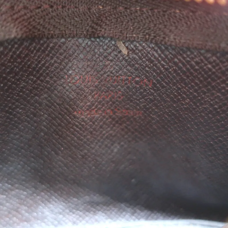 Louis Vuitton Damier Key Pouch Ebene Canvas