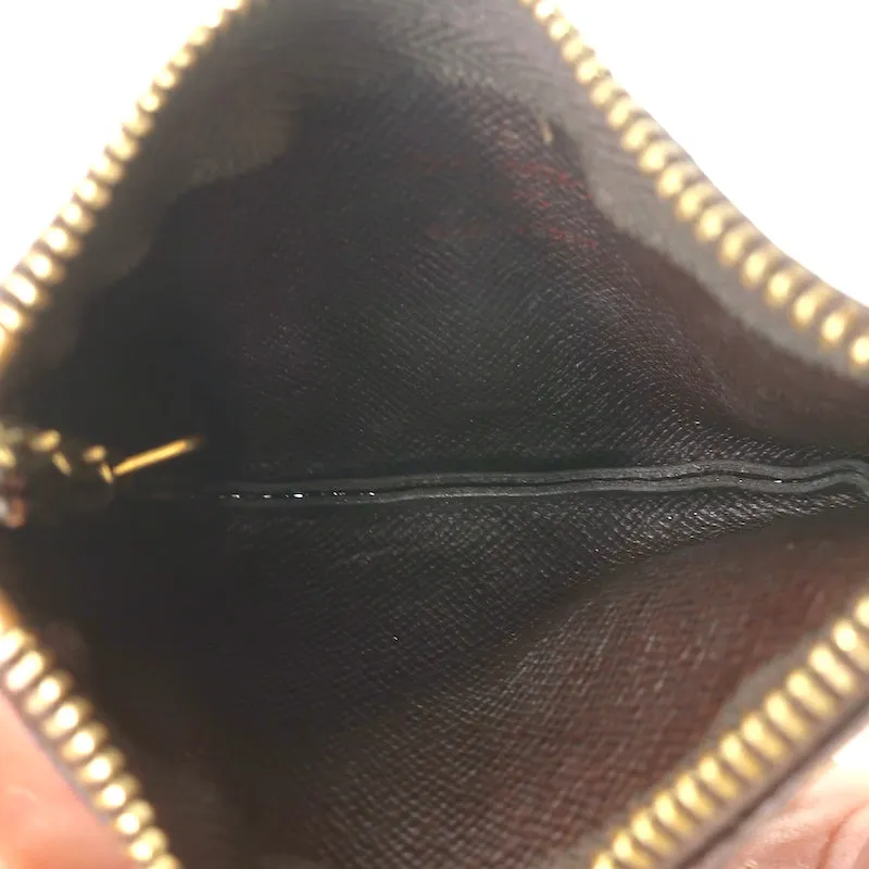 Louis Vuitton Damier Key Pouch Ebene Canvas