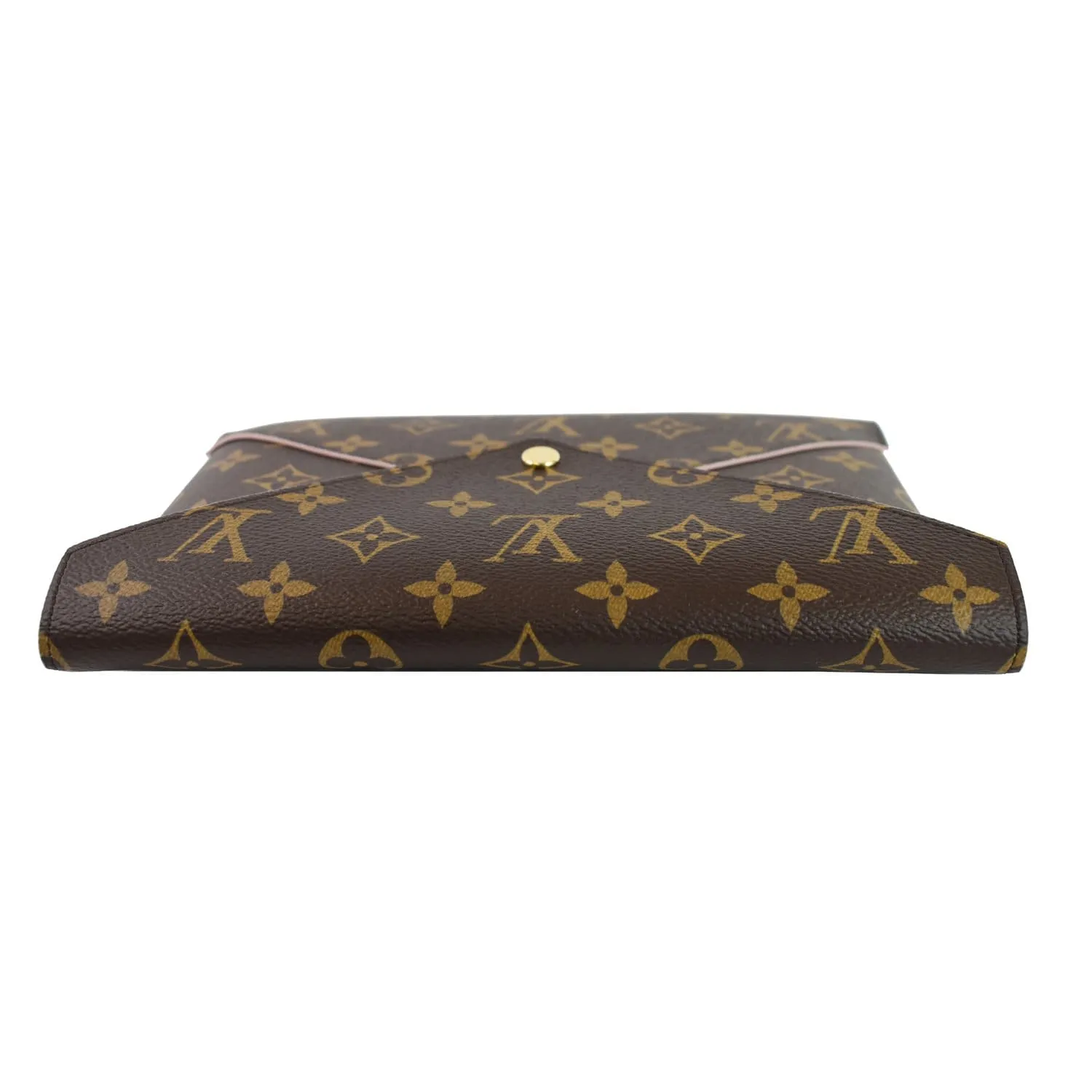LOUIS VUITTON Kirigami Pochette Large Monogram Canvas Clutch Brown