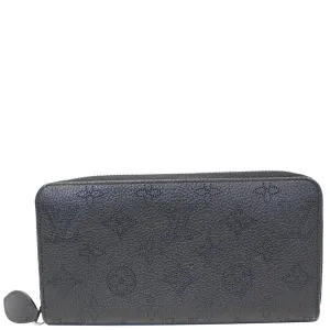 LOUIS VUITTON Mahina Zippy Wallet Noir Black