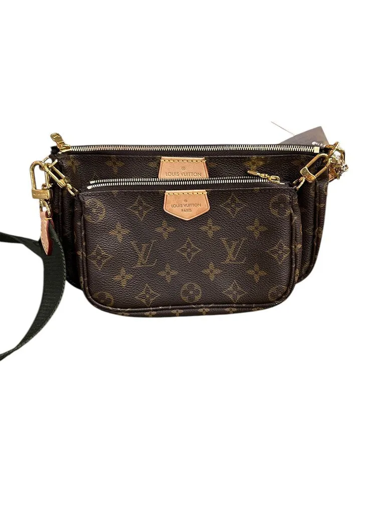 Louis Vuitton Monogram Multi Pochette Accessories forest green