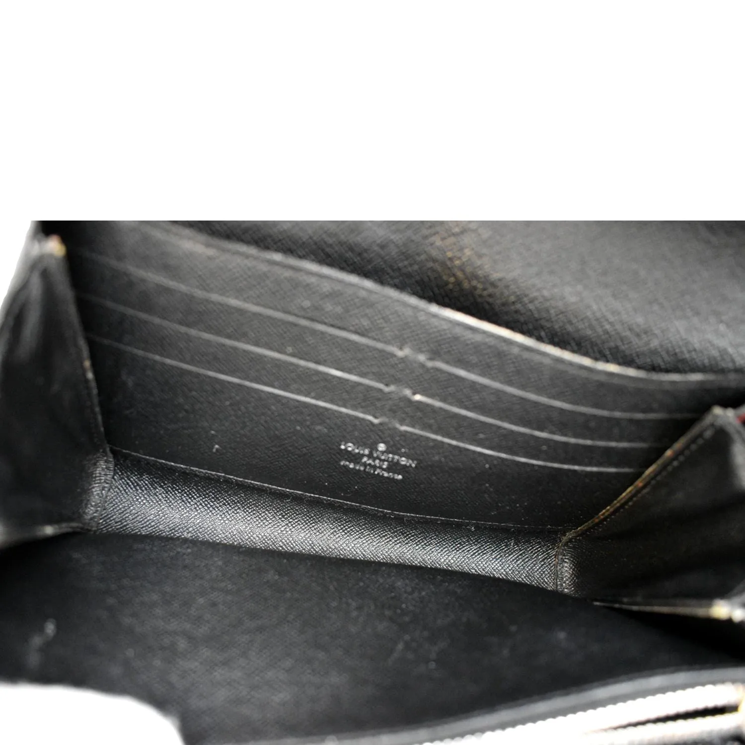LOUIS VUITTON Monogram Palm Twist Chain Wallet White