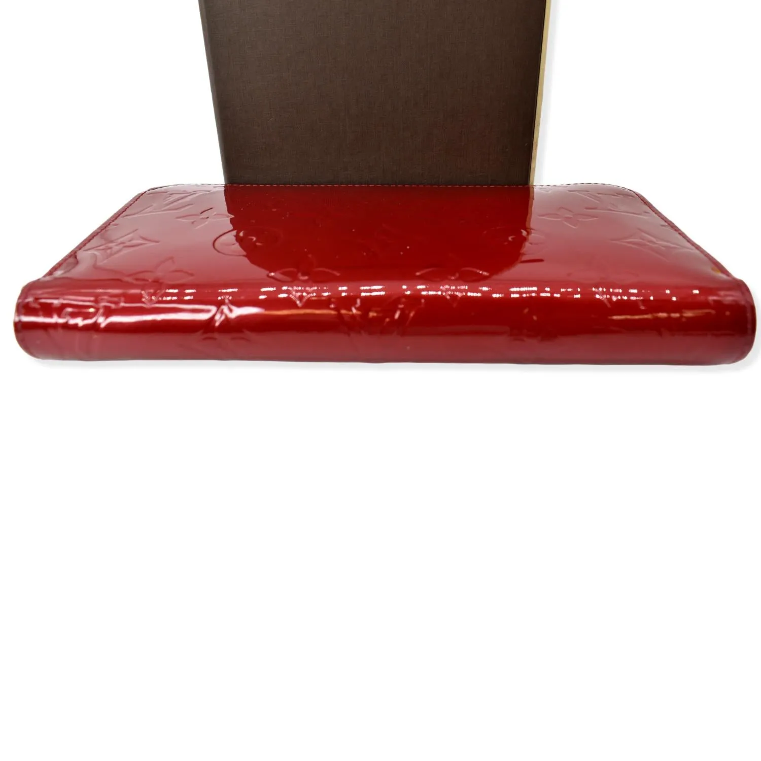 LOUIS VUITTON  Monogram Vernis Zippy Wallet Pink