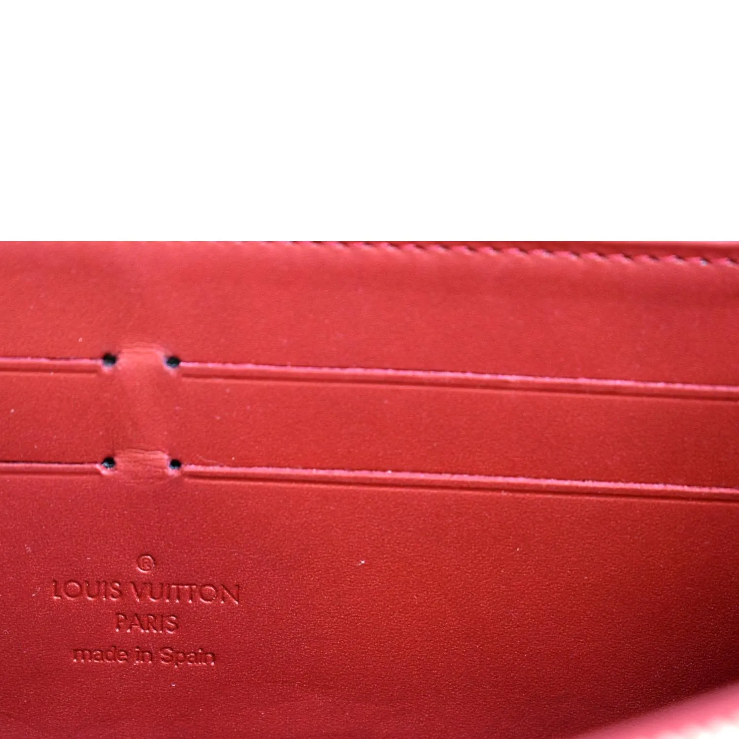 LOUIS VUITTON  Monogram Vernis Zippy Wallet Pink