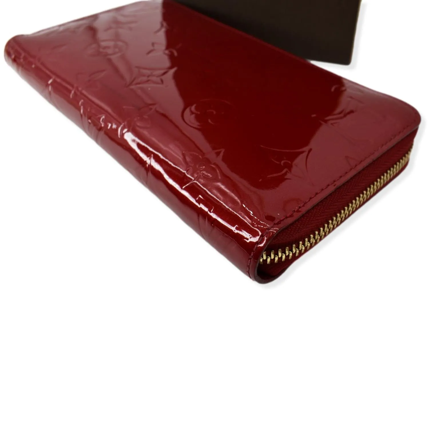 LOUIS VUITTON  Monogram Vernis Zippy Wallet Pink