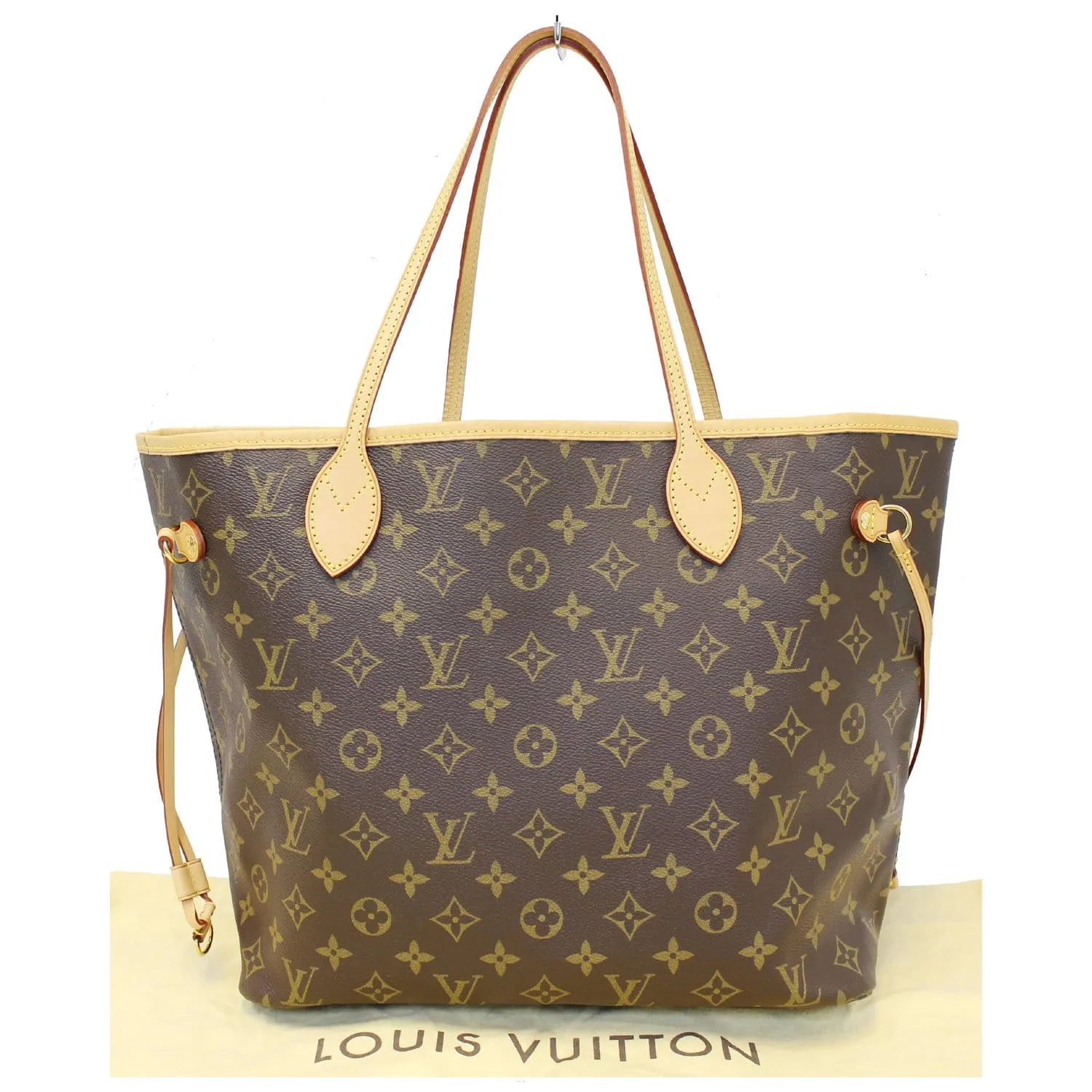 LOUIS VUITTON Neverfull MM Monogram Canvas Tote Bag