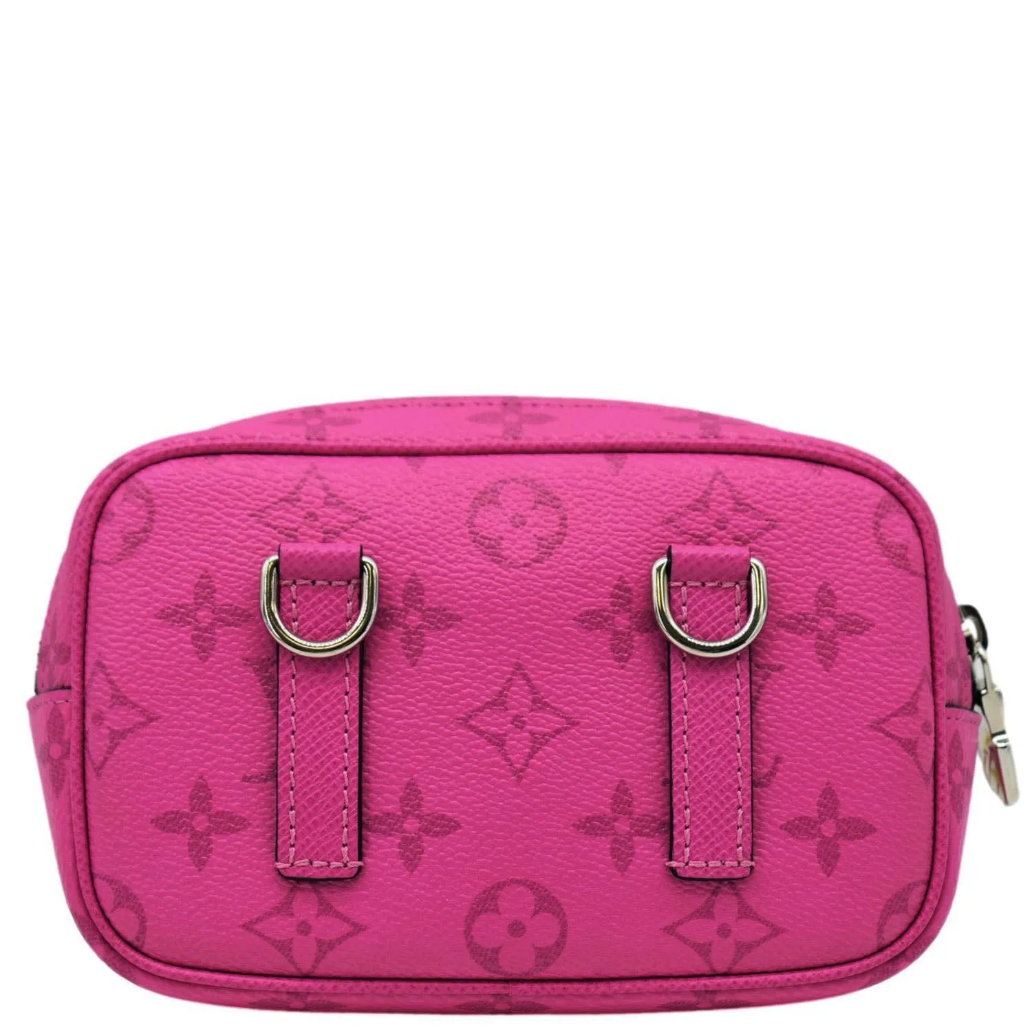 LOUIS VUITTON Outdoor Monogram Taigarama Pouch Pink