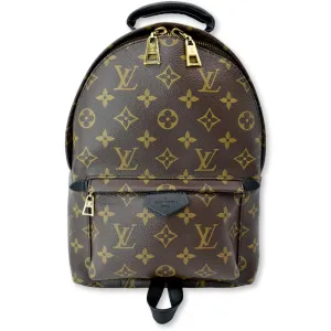 LOUIS VUITTON Palm Springs PM Monogram Canvas Backpack Brown
