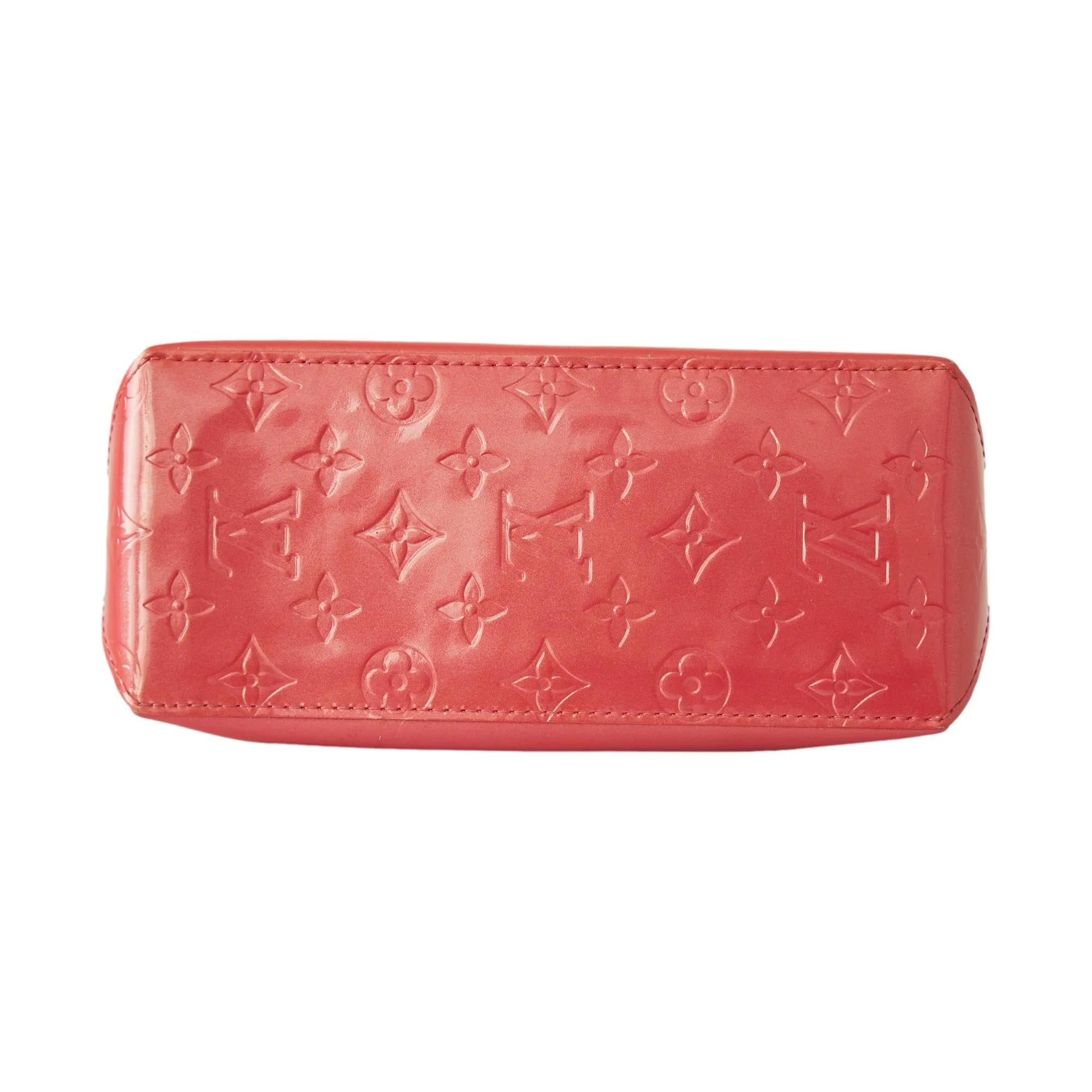 Louis Vuitton Pink Monogram Vernis Top Handle Bag