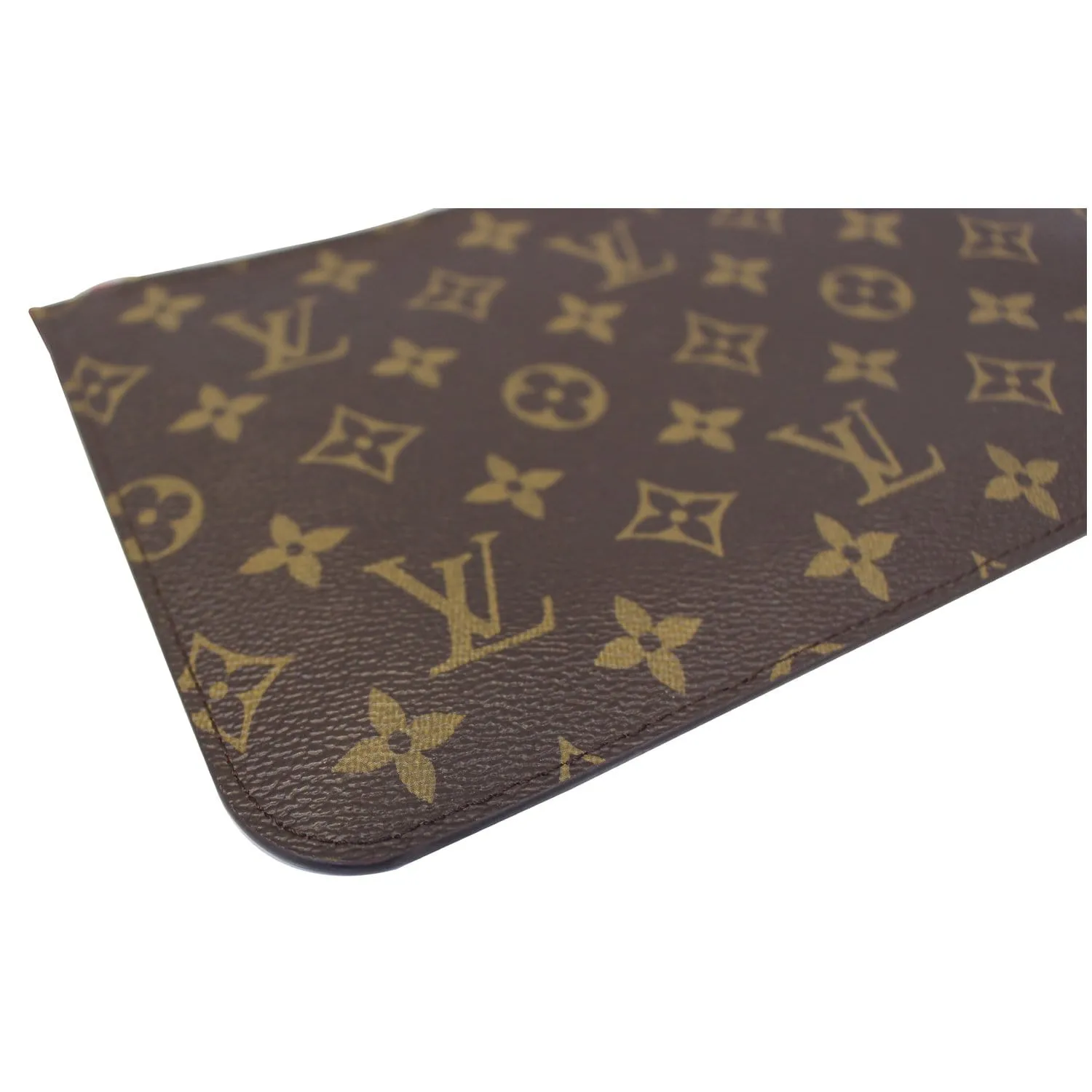 LOUIS VUITTON Pochette Wristlet Pouch Monogram Canvas Neverfull