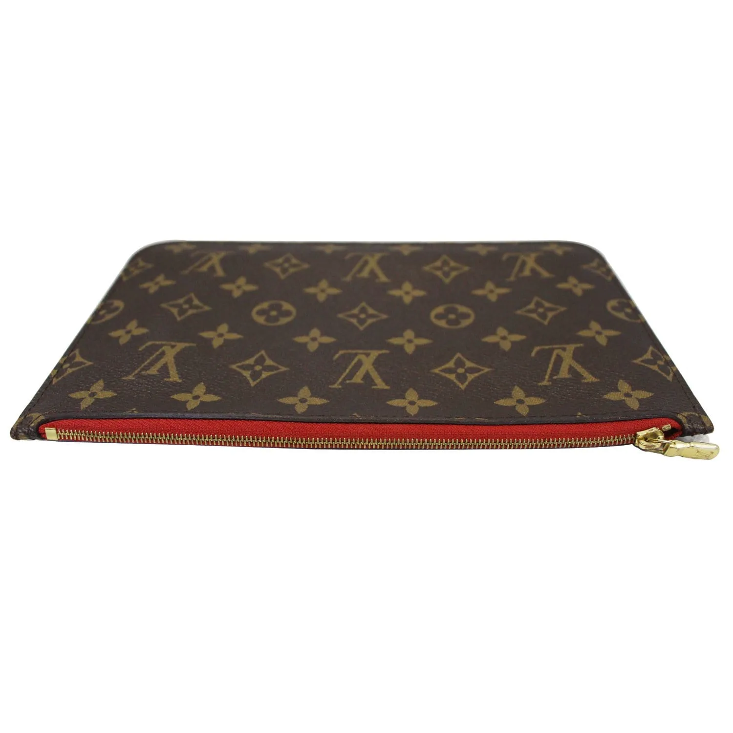 LOUIS VUITTON Pochette Wristlet Pouch Monogram Canvas Neverfull