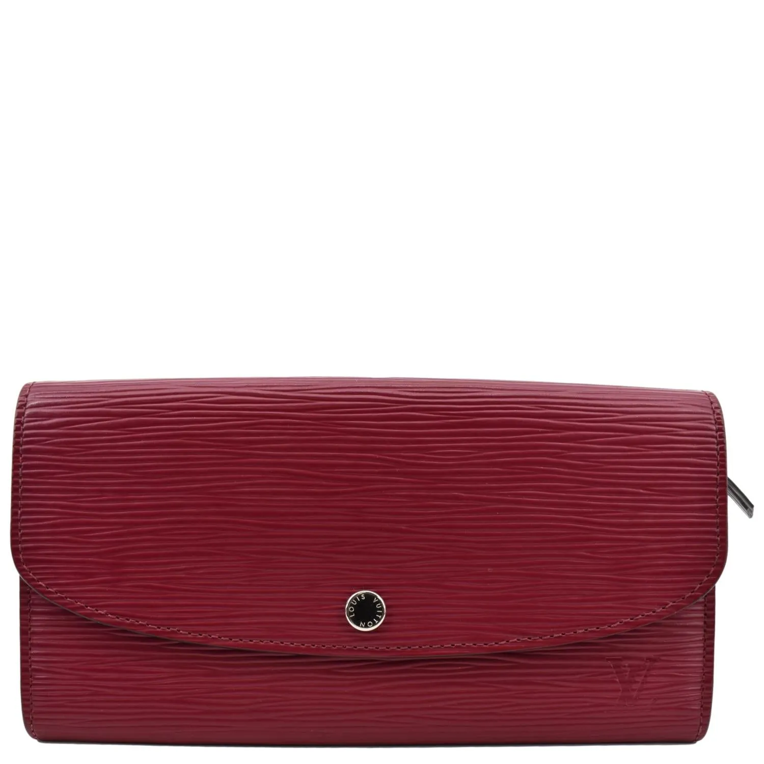 LOUIS VUITTON Portefeuille Emilie Epi Leather Wallet Fuchsia