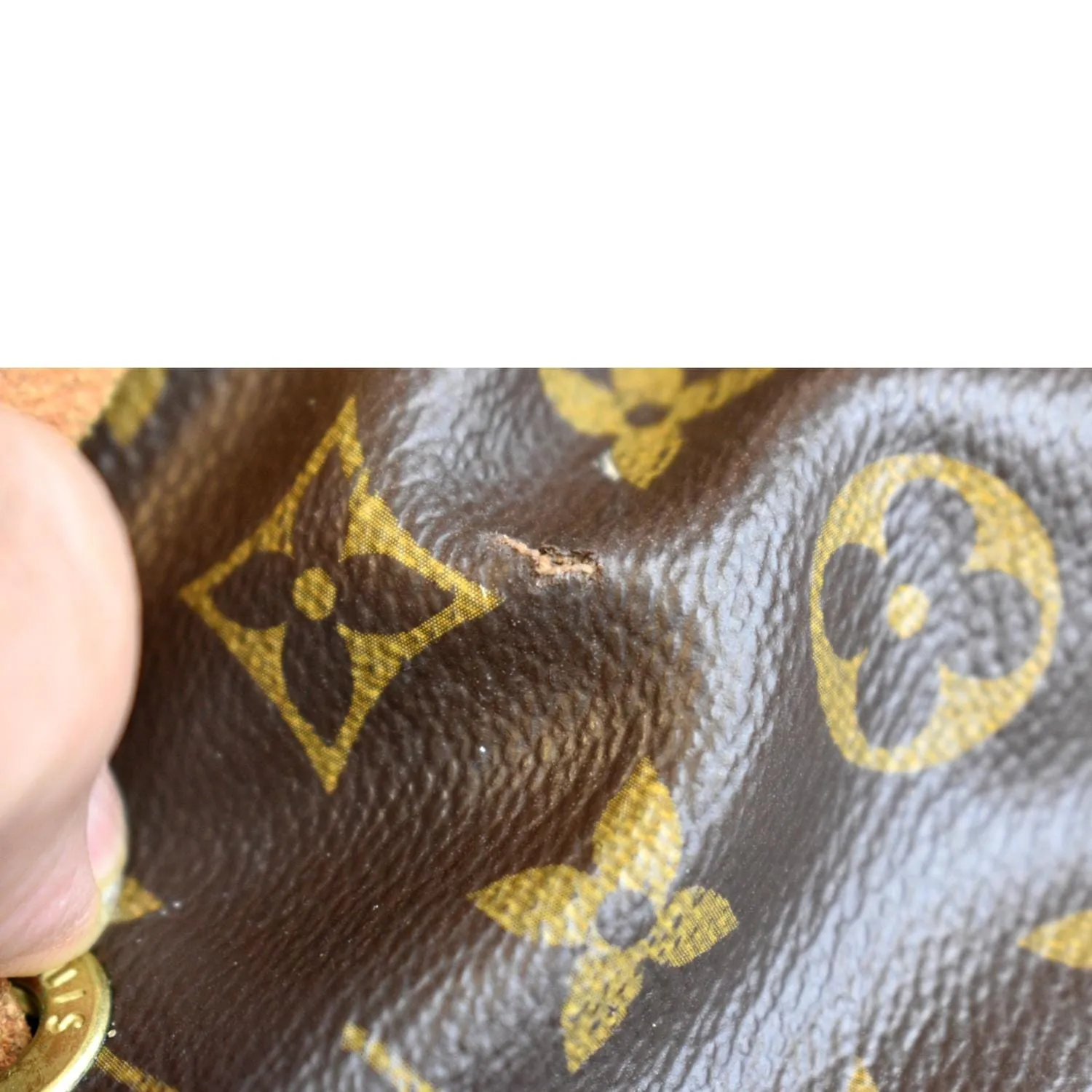 LOUIS VUITTON Sac A Dos Bosphore Monogram Canvas Backpack Bag Brown